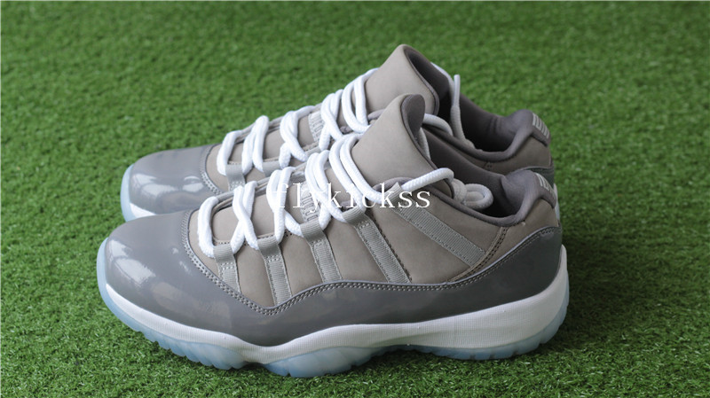 Authentic Air Jordan 11 Retro Low Cool Grey